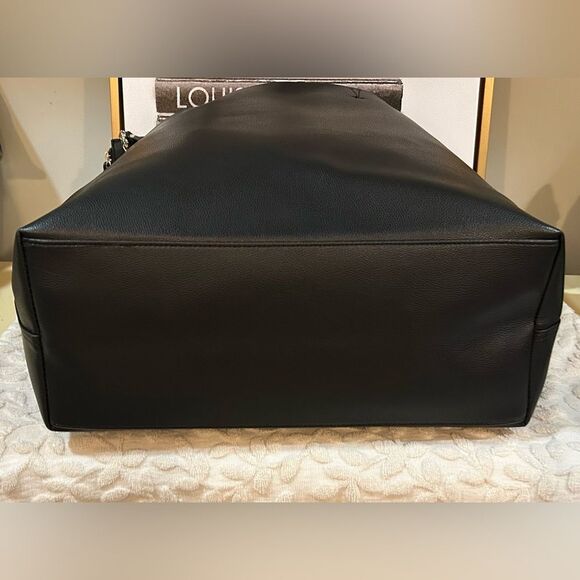 Victoria's Secret Large Black Tote with wristlet Colorful Tassel - Picture 5 of 7